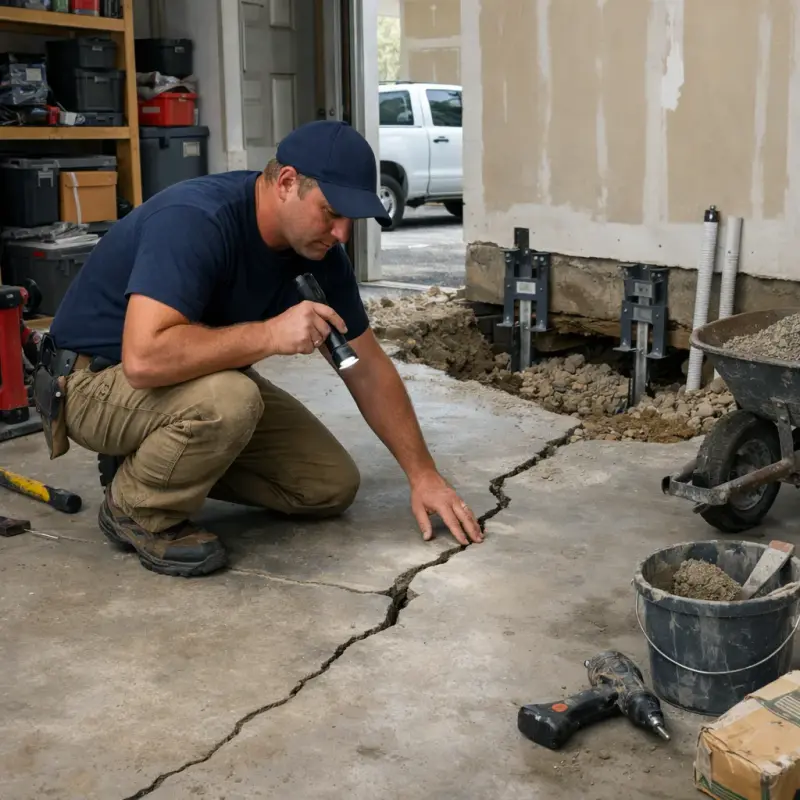 Foundation Settling Repair Perth Amboy