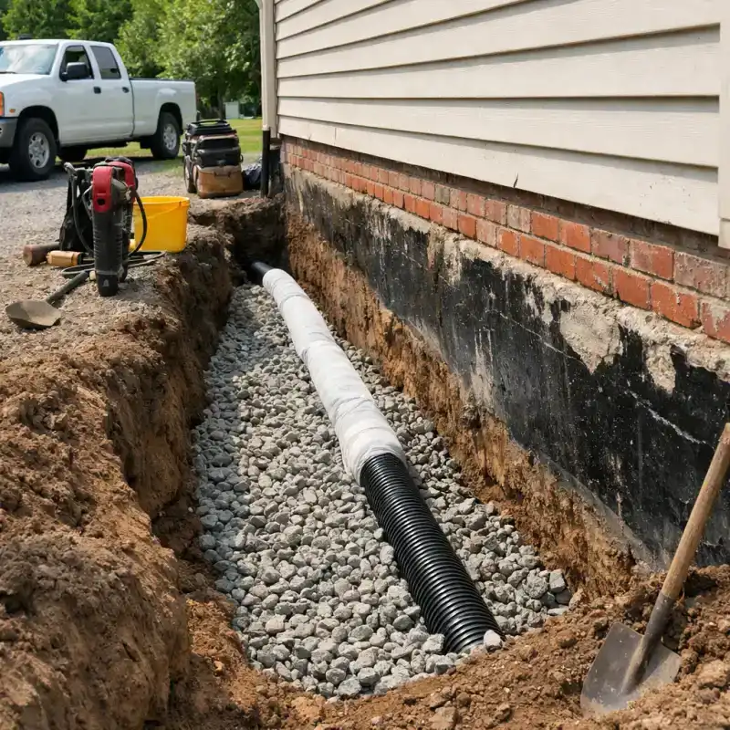French Drain Perth Amboy