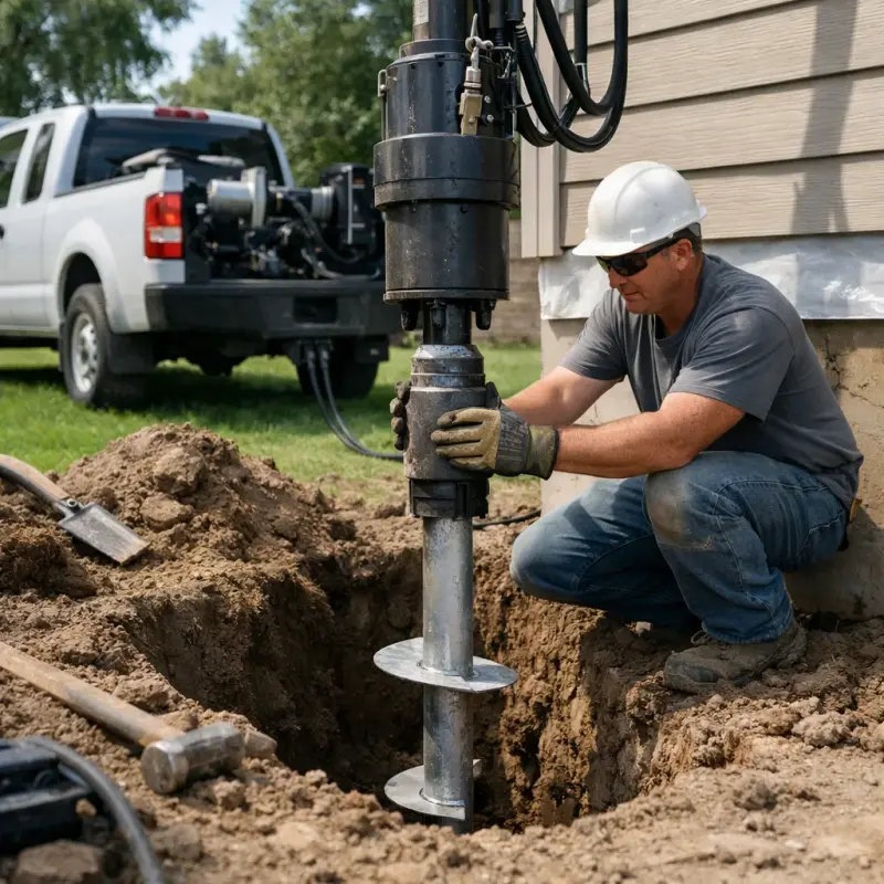 Helical Pier Installation Perth Amboy